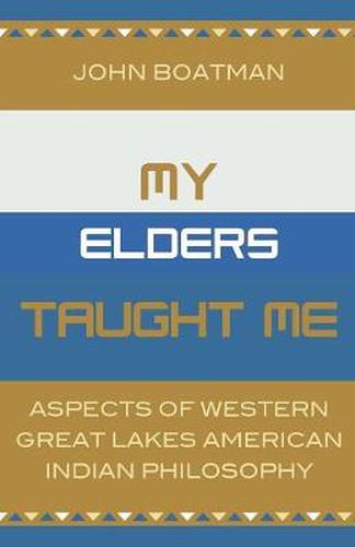 Cover image for My Elders Taught Me: Aspects of Western Great Lakes American Indian Philosophy