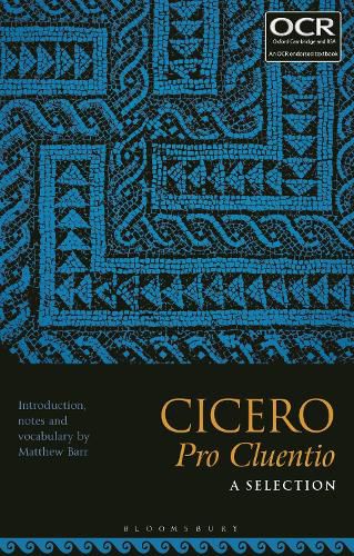 Cover image for Cicero, Pro Cluentio: A Selection