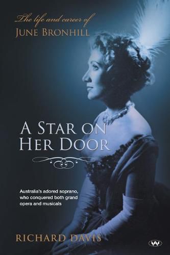 Cover image for A Star on Her Door: The Life and Career of June Bronhill