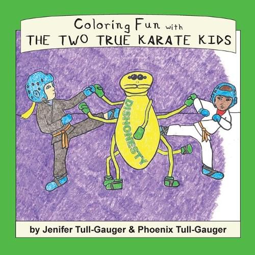 Coloring Fun with the Two True Karate Kids