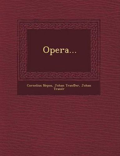 Cover image for Opera...