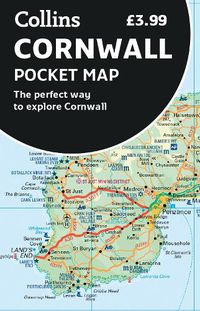 Cover image for Cornwall Pocket Map: The Perfect Way to Explore Cornwall