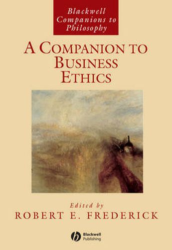 Cover image for A Companion to Business Ethics