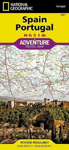 Cover image for Spain And Portugal: Travel Maps International Adventure Map