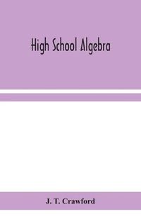 Cover image for High school algebra