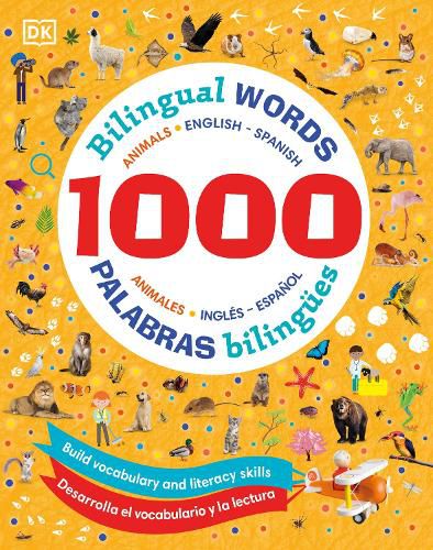 Cover image for 1000 Bilingual Words Animals - 1000 palabras bilinguees animales