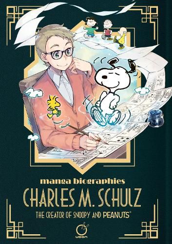 Cover image for Manga Biographies: Charles M. Schulz - The Creator of Snoopy and Peanuts