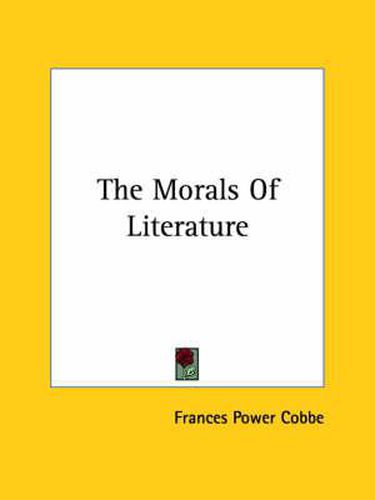 Cover image for The Morals of Literature