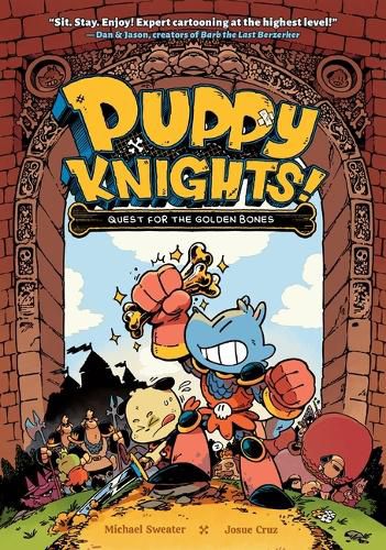 Cover image for Puppy Knights: Quest for the Golden Bones