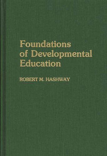 Cover image for Foundations of Developmental Education