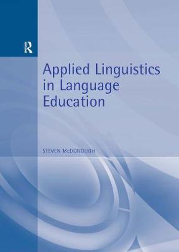 Cover image for Applied Linguistics in Language Education