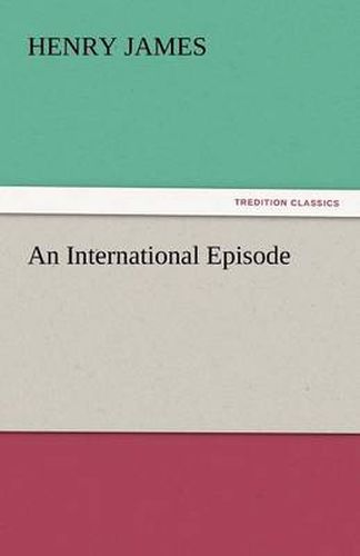 Cover image for An International Episode