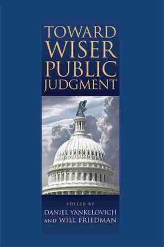 Cover image for Toward Wiser Public Judgment