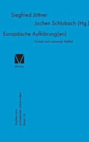 Cover image for Europaische Aufklarung(en)