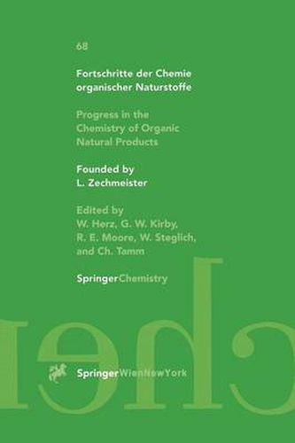 Cover image for Progress in the Chemistry of Organic Natural Products