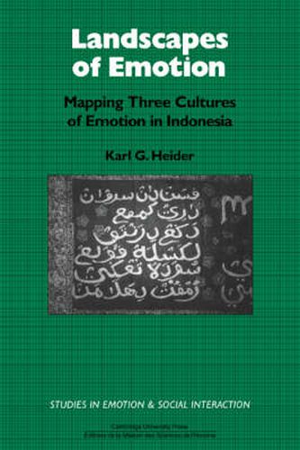 Cover image for Landscapes of Emotion: Mapping Three Cultures of Emotion in Indonesia