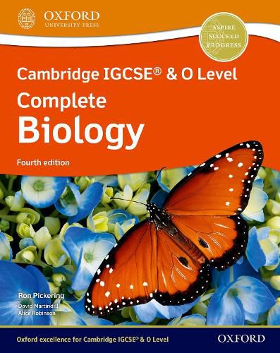 Cover image for Cambridge IGCSE (R) & O Level Complete Biology: Student Book Fourth Edition