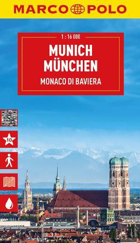 Cover image for Munich Marco Polo City Map