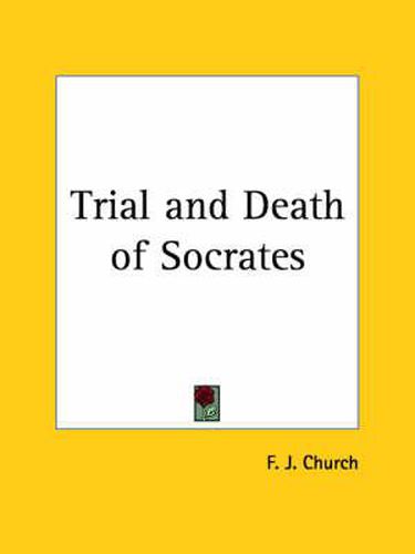 Cover image for Trial and Death of Socrates (1906)