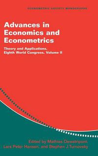 Cover image for Advances in Economics and Econometrics: Theory and Applications, Eighth World Congress