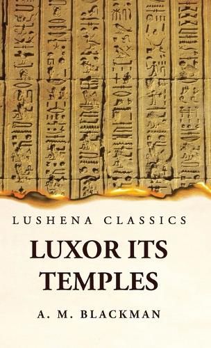 Cover image for Luxor and its Temples