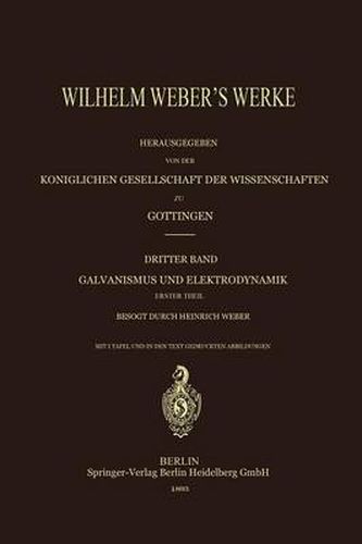 Wilhelm Weber's Werke