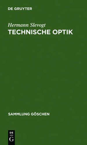 Cover image for Technische Optik