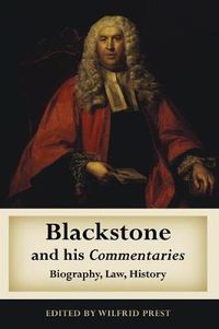 Cover image for Blackstone and his Commentaries: Biography, Law, History