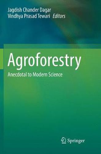 Cover image for Agroforestry: Anecdotal to Modern Science