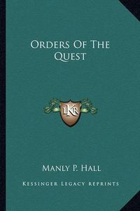 Cover image for Orders of the Quest