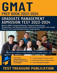 Cover image for GMAT Prep Book 2023-2024