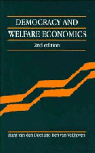 Cover image for Democracy and Welfare Economics
