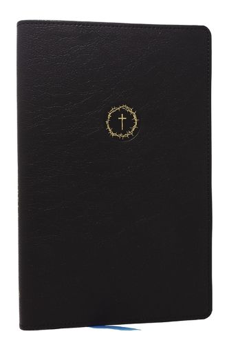 Cover image for Spurgeon and the Gospels: The Gospels with Devotions from Charles Spurgeon (NKJV, Black Leathersoft, Comfort Print)