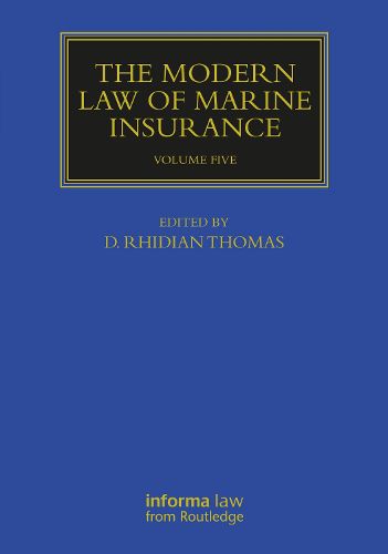 Cover image for The Modern Law of Marine Insurance