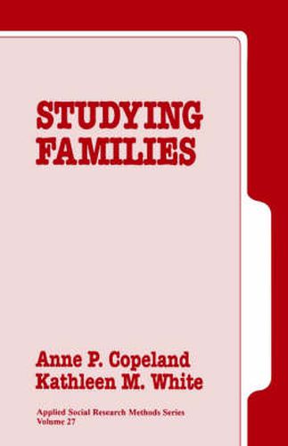 Cover image for Studying Families