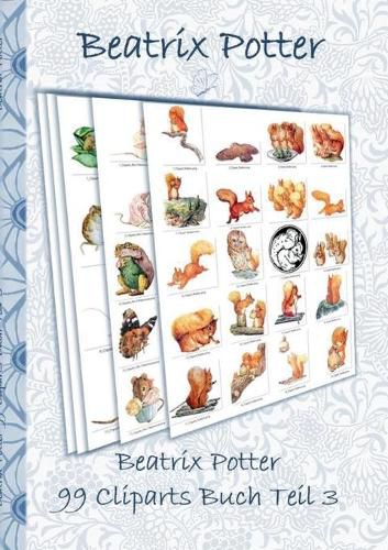 Beatrix Potter 99 Cliparts Buch Teil 3 ( Peter Hase )