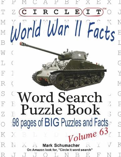Cover image for Circle It, World War II Facts, Word Search, Puzzle Book