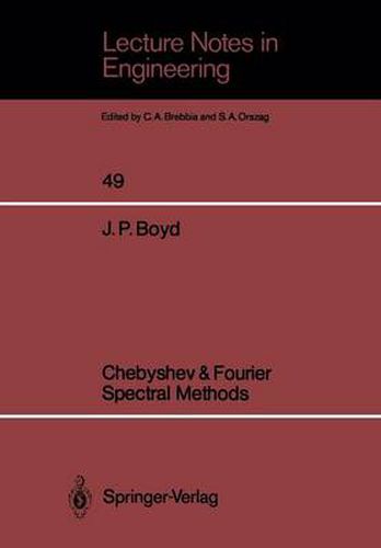 Cover image for Chebyshev & Fourier Spectral Methods