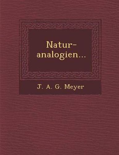 Cover image for Natur-Analogien...