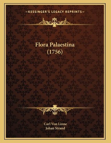 Cover image for Flora Palaestina (1756)