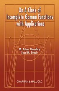 Cover image for On a Class of Incomplete Gamma Functions with Applications