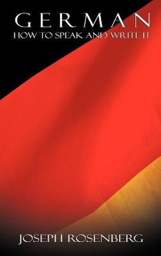 Cover image for German: How to Speak and Write It (Beginners' Guides)