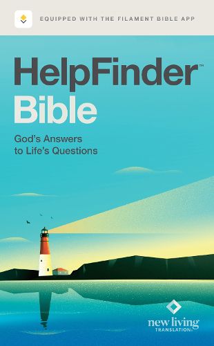 Cover image for Helpfinder Bible Nlt, Filament Enabled (Hardcover, Red Letter)