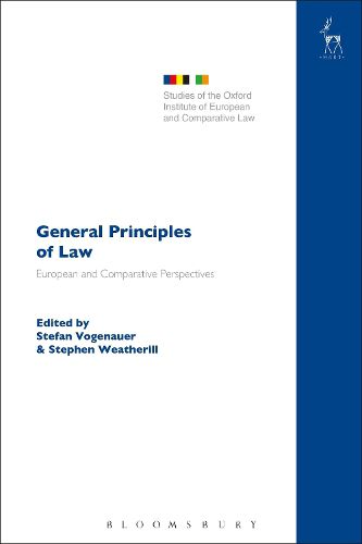 Cover image for General Principles of Law: European and Comparative Perspectives