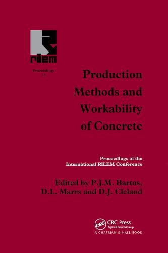 Cover image for Production Methods and Workability of Concrete