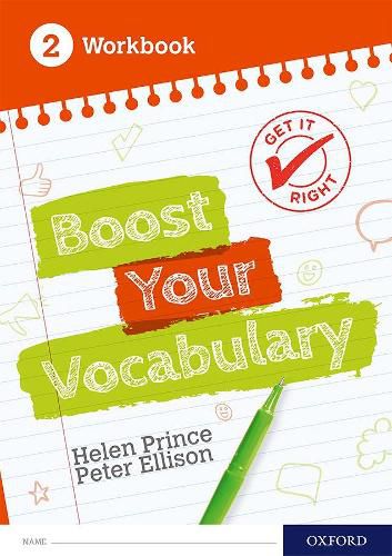 Cover image for Get It Right: Boost Your Vocabulary Workbook 2