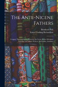 Cover image for The Ante-Nicene Fathers