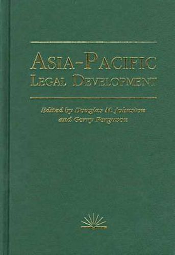 Cover image for Asia-Pacific Legal Development