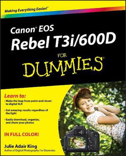 Cover image for Canon EOS Rebel T3i/600D For Dummies