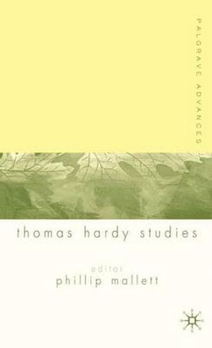 Cover image for Palgrave Advances in Thomas Hardy Studies